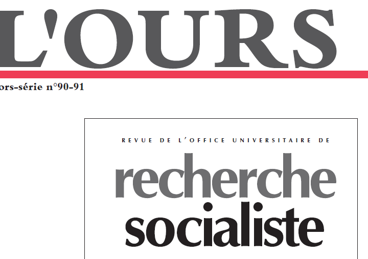 Recherche socialiste : où en est le mouvement syndical français ?